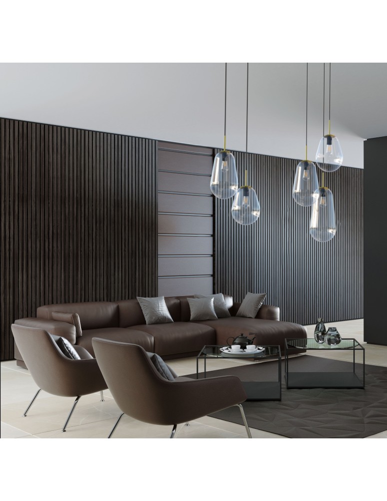 Pendant lamps - Nowodvorski PEAR L Pendant Ceiling Max power 40W E27 Transparent 8671 - product kolory-swiatla.pl 4