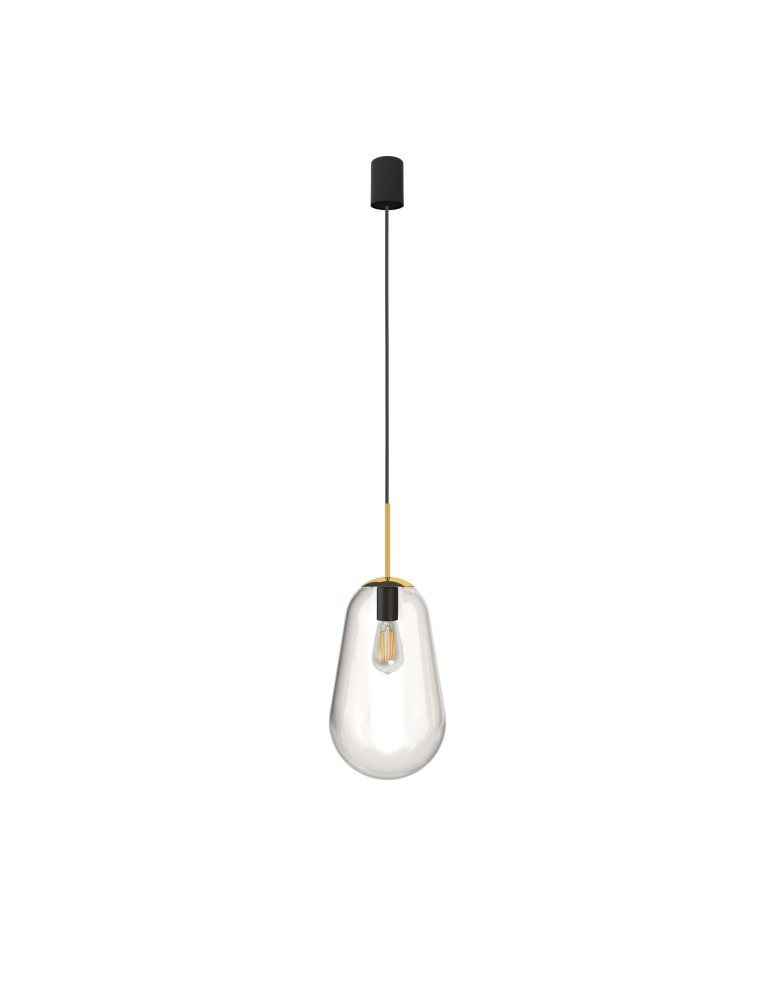 Pendant lamps - Nowodvorski PEAR M Pendant Ceiling Max power 40W E27 Transparent 8672 - product kolory-swiatla.pl 1