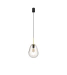 Pendant lamps - Nowodvorski PEAR S Ceiling Pendant Max power 40W E27 Transparent 8673 - product 1