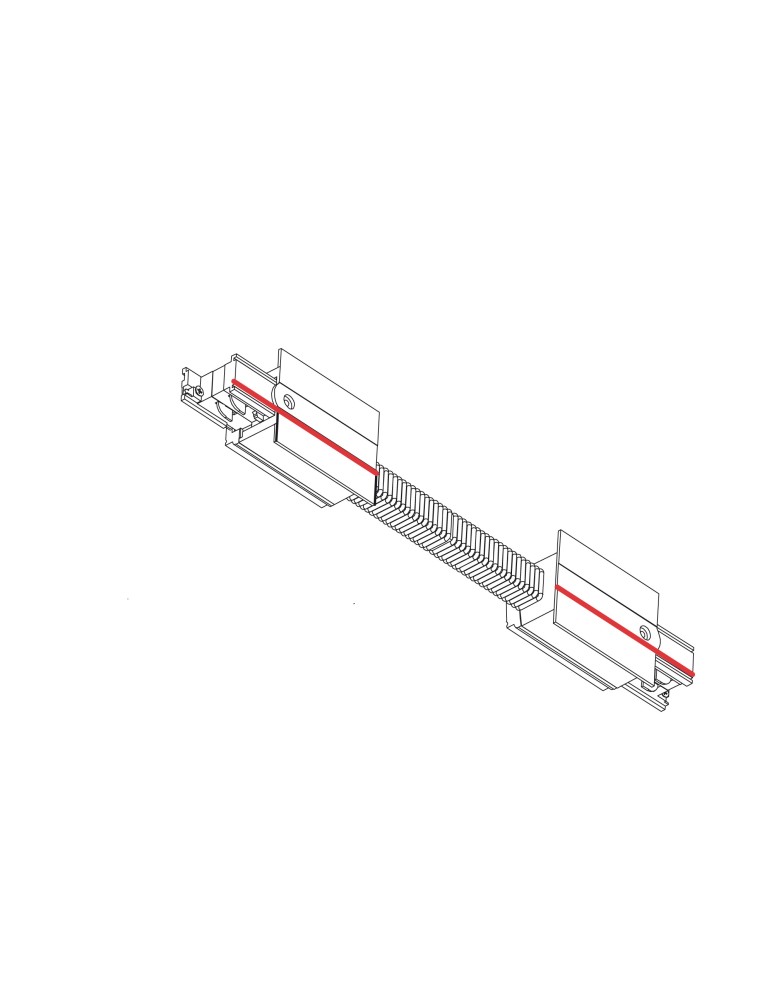 Accessories for 3 phase busbars - Nowodvorski CTLS RECESSED POWER FLEX CONNECTOR Commercial lightingConfigurable systems Flush-mounted accessories Max power 16A,  - product kolory-swiatla.pl 2