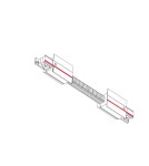 Accessories for 3 phase busbars - Nowodvorski CTLS RECESSED POWER FLEX CONNECTOR BL Commercial lightingConfigurable systems Flush-mounted accessories Max power 16 - product 2