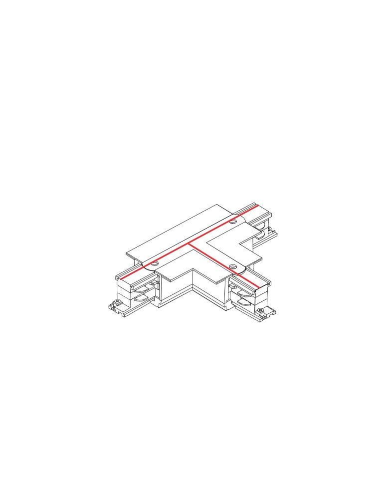 Accessories for 3 phase busbars - Nowodvorski CTLS REC POWER T CONN RIGHT2 WH (TR2) Commercial lightingConfigurable systems Flush-mounted accessories Max power 16 - product kolory-swiatla.pl 2