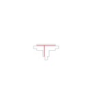 Accessories for 3 phase busbars - Nowodvorski CTLS REC POWER T CONN RIGHT2 WH (TR2) Commercial lightingConfigurable systems Flush-mounted accessories Max power 16 - product 3