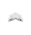 Accessories for 3 phase busbars - Nowodvorski CTLS REC POWER L CONN LEFT WH (LL) Commercial lightingConfigurable systems Flush-mounted accessories Max power 16A,  - product 1