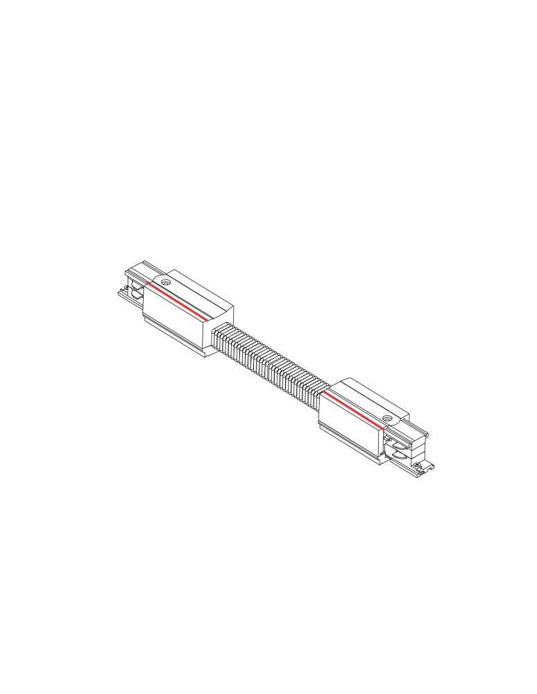 Accessories for 3 phase busbars - Nowodvorski CTLS POWER FLEX CONNECTOR Commercial lightingConfigurable systems Surface-mounted accessories Max power 16A, 3.7kVA  - product kolory-swiatla.pl 2