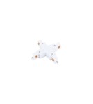 Accessories for 3 phase busbars - Nowodvorski CTLS POWER X CONNECTOR Commercial lightingConfigurable systems Surface-mounted accessories Max power 16A, 3.7kVA Whi - product 1