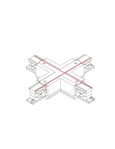 Nowodvorski CTLS POWER X CONNECTOR Commercial lightingConfigurable systems Surface-mounted accessories Max power 16A,... - product 2