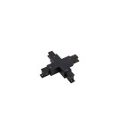 Accessories for 3 phase busbars - Nowodvorski CTLS POWER X CONNECTOR Commercial lightingConfigurable systems Surface-mounted accessories Max power 16A, 3.7kVA Bla - product 1