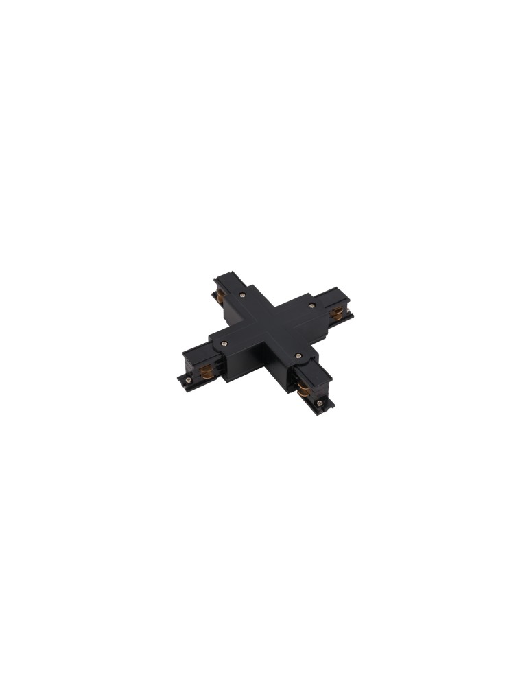 Accessories for 3 phase busbars - Nowodvorski CTLS POWER X CONNECTOR Commercial lightingConfigurable systems Surface-mounted accessories Max power 16A, 3.7kVA Bla - product kolory-swiatla.pl 1