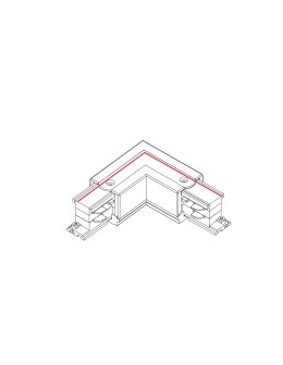 Nowodvorski CTLS POWER L CONNECTOR LEFT L-L Commercial lightingConfigurable systems Surface-mounted accessories Max power... - product 2