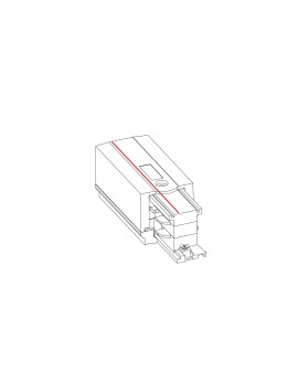 Nowodvorski CTLS POWER END CAP RIGHT PE-R Commercial lightingConfigurable systems Surface-mounted accessories Max power... - product 2