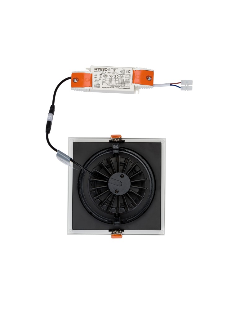 Flush-mounted downlight fixtures - Nowodvorski CL DIA LED 30W 3000K Commercial Lighting Spot lights LED flush mount Max wattage 1x30W LED White 8720 - product kolory-swiatla.pl 5