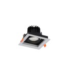 Flush-mounted downlight fixtures - Nowodvorski CL DIA LED 18W 4000K Commercial Lighting Spot lights LED flush mount Max wattage 1x18W LED White 8721 - product 1