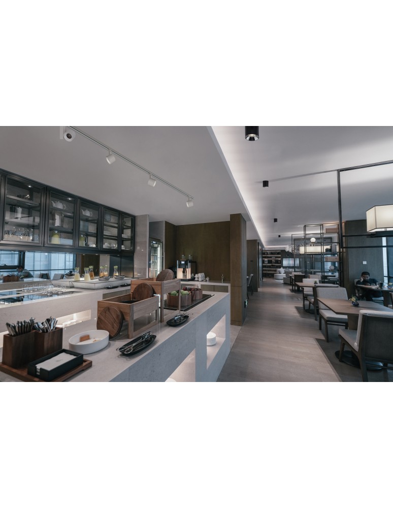 Surface-mounted downlights - Nowodvorski CL IOS LED 40W 3000K ANGLE 60 Commercial Lighting Spot LED surface-mounted lamp Max wattage 1x40W LED Black 8724 - product kolory-swiatla.pl 5