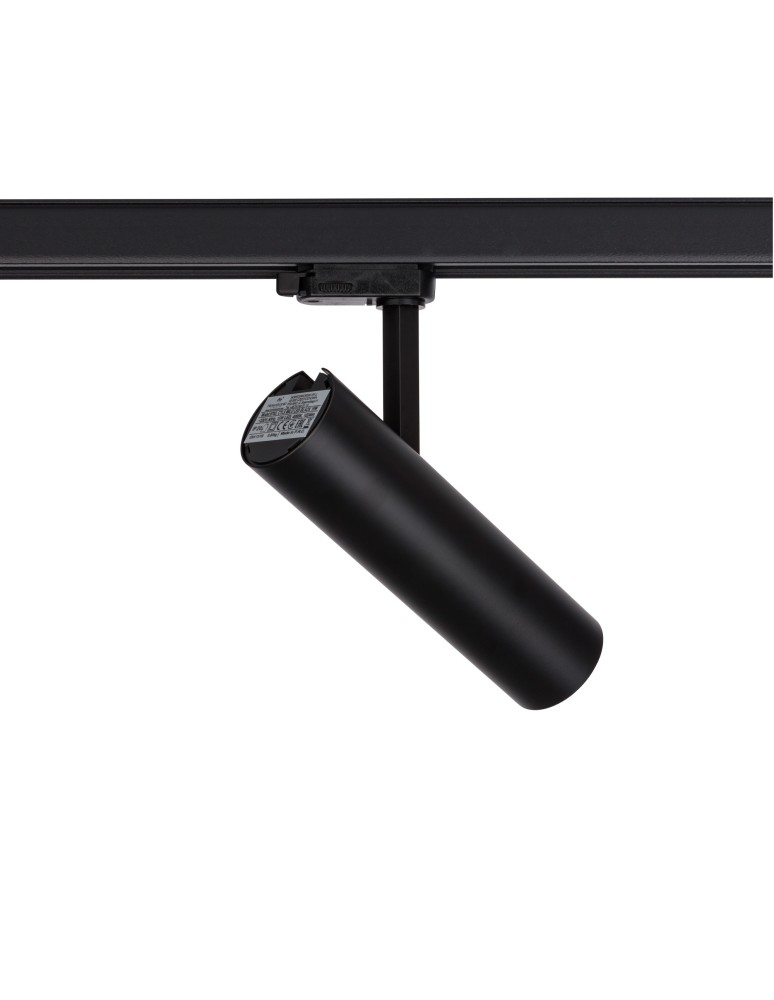 Lamps for 3-phase busbars - Nowodvorski CTLS MILO LED 15W 4000K Commercial lightingConfigurable systemsLED lamps Max wattage 1x17W LED Black 8763 - product kolory-swiatla.pl 3