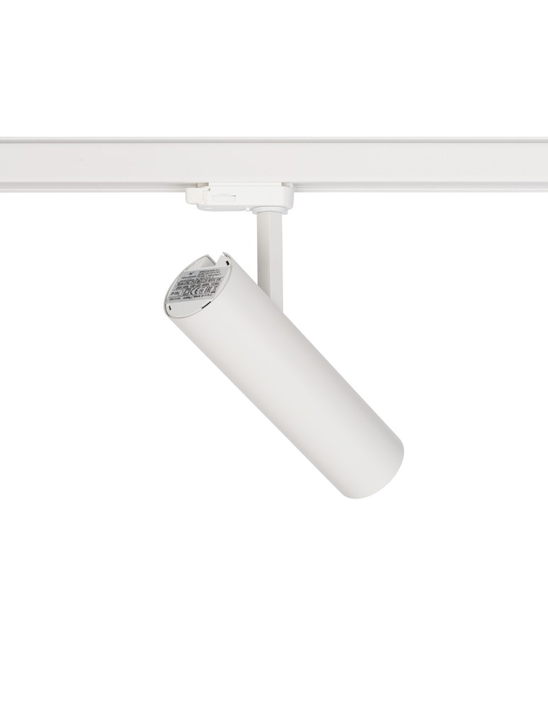 Lamps for 3-phase busbars - Nowodvorski CTLS MILO LED 15W 3000K Commercial lightingConfigurable systemsLED lamps Max wattage 1x15W LED White 8766 - product kolory-swiatla.pl 2