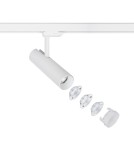 Lamps for 3-phase busbars - Nowodvorski CTLS MILO LED 15W 3000K Commercial lightingConfigurable systemsLED lamps Max wattage 1x15W LED White 8766 - product 6