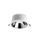 Flush-mounted downlight fixtures - Nowodvorski CL KEA LED 40W 3000K IP44 Commercial Lighting Spot LED Flush Mounted Max wattage 1x40W LED IP44/20 White 8768 - product 1