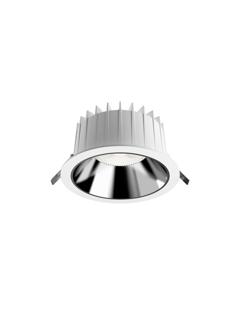 Flush-mounted downlight fixtures - Nowodvorski CL KEA LED 40W 3000K IP44 Commercial Lighting Spot LED Flush Mounted Max wattage 1x40W LED IP44/20 White 8768 - product kolory-swiatla.pl 1