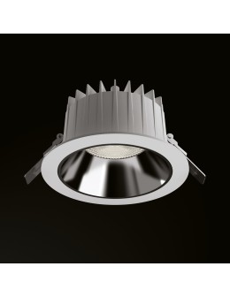 Nowodvorski CL KEA LED 40W 3000K IP44 Commercial Lighting Spot LED Flush Mounted Max wattage 1x40W LED IP44/20 White 8768 - product 2