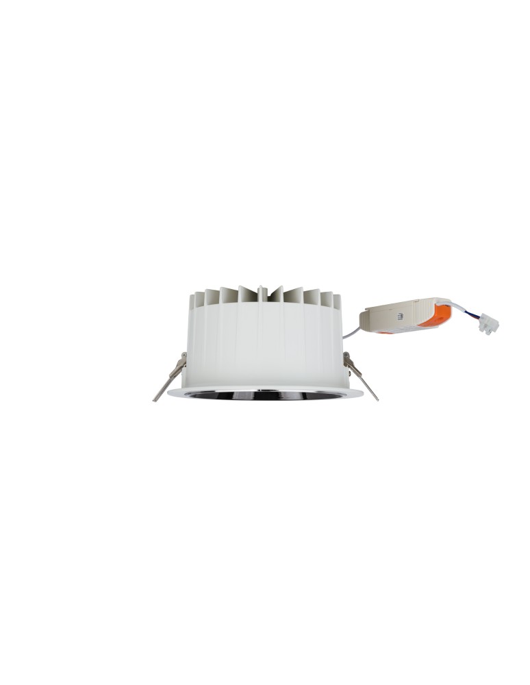 Flush-mounted downlight fixtures - Nowodvorski CL KEA LED 40W 3000K IP44 Commercial Lighting Spot LED Flush Mounted Max wattage 1x40W LED IP44/20 White 8768 - product kolory-swiatla.pl 6