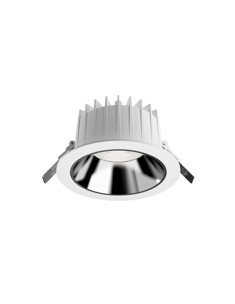 Flush-mounted downlight fixtures - Nowodvorski CL KEA LED 30W 4000K IP44 Commercial Lighting Spot LED flush mount lamp Max wattage 1x30W LED IP44/20 White 8770 - product kolory-swiatla.pl 1