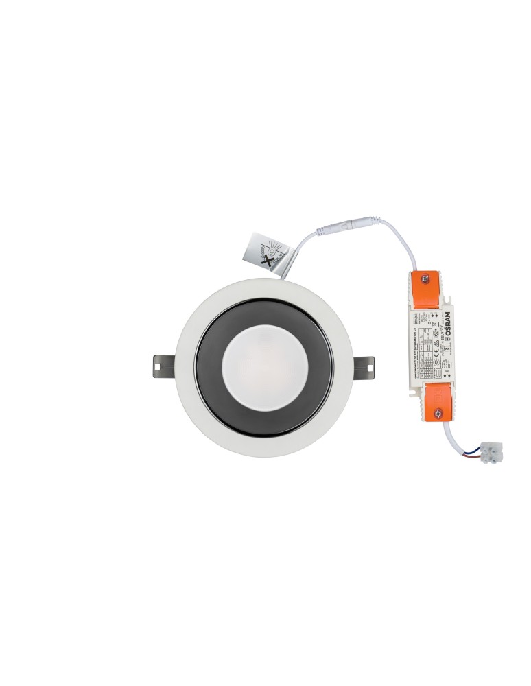 Flush-mounted downlight fixtures - Nowodvorski CL KEA LED 30W 4000K IP44 Commercial Lighting Spot LED flush mount lamp Max wattage 1x30W LED IP44/20 White 8770 - product kolory-swiatla.pl 4