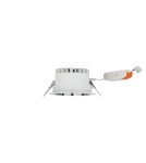 Flush-mounted downlight fixtures - Nowodvorski CL KEA LED 30W 4000K IP44 Commercial Lighting Spot LED flush mount lamp Max wattage 1x30W LED IP44/20 White 8770 - product 5