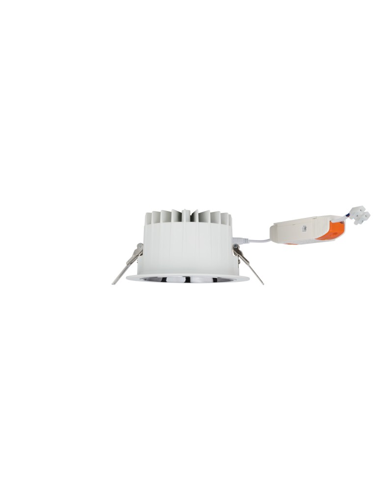 Flush-mounted downlight fixtures - Nowodvorski CL KEA LED 30W 4000K IP44 Commercial Lighting Spot LED flush mount lamp Max wattage 1x30W LED IP44/20 White 8770 - product kolory-swiatla.pl 5