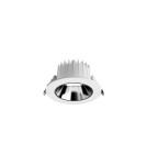 Flush-mounted downlight fixtures - Nowodvorski CL KEA LED 20W 4000K IP44 Commercial Lighting Spot LED flush mount lamp Max wattage 1x20W LED IP44/20 White 8772 - product 1