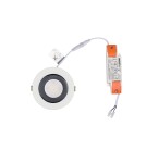 Flush-mounted downlight fixtures - Nowodvorski CL KEA LED 20W 4000K IP44 Commercial Lighting Spot LED flush mount lamp Max wattage 1x20W LED IP44/20 White 8772 - product 6