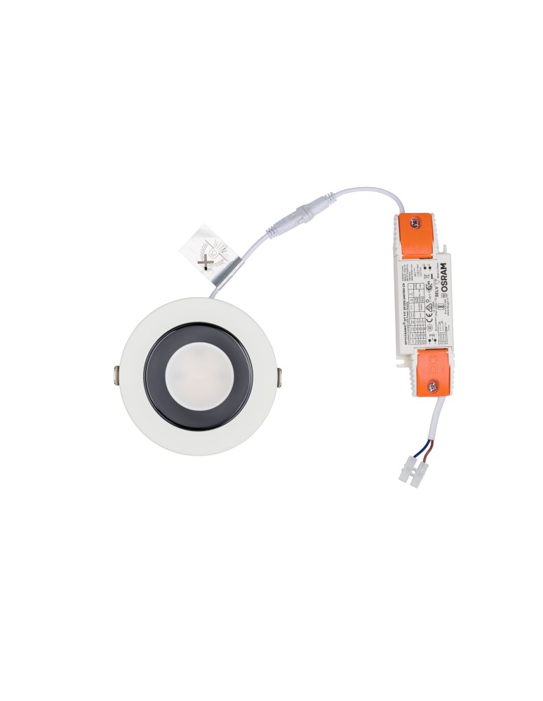 Nowodvorski CL KEA LED 20W 4000K IP44 Commercial Lighting Spot LED flush mount lamp Max wattage 1x20W LED IP44/20 White 8772