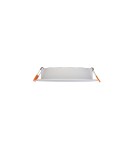 Flush-mounted downlight fixtures - Nowodvorski CL KOS LED 16W Commercial Lighting Spot lights LED flush mount Max wattage 16W LED IP44 White 8777 - product 2