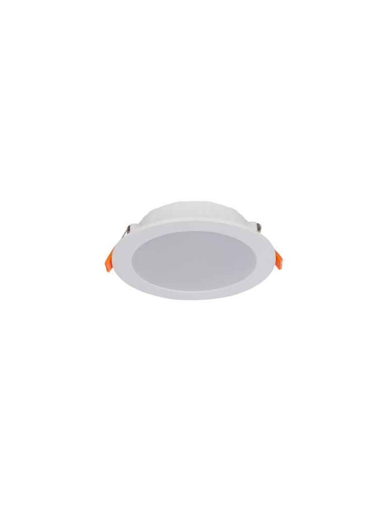 Flush-mounted downlight fixtures - Nowodvorski CL KOS LED 10W Commercial Lighting Spot LED lamp Flush Mounted Max wattage 10W LED IP44 White 8778 - product kolory-swiatla.pl 1