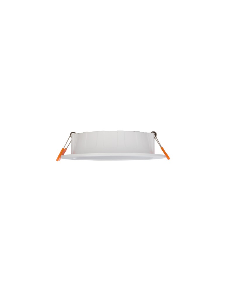 Flush-mounted downlight fixtures - Nowodvorski CL KOS LED 10W Commercial Lighting Spot LED lamp Flush Mounted Max wattage 10W LED IP44 White 8780 - product kolory-swiatla.pl 4