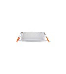 Flush-mounted downlight fixtures - Nowodvorski CL KOS LED 8W Commercial Lighting Spot LED lamp Flush mount Max wattage 8W LED IP44 White 8781 - product 2