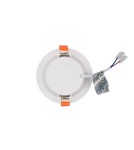 Flush-mounted downlight fixtures - Nowodvorski CL KOS LED 8W Commercial Lighting Spot LED lamp Flush mount Max wattage 8W LED IP44 White 8781 - product 4