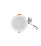 Flush-mounted downlight fixtures - Nowodvorski CL KOS LED 8W Commercial Lighting Spot LED lamp Flush mount Max wattage 8W LED IP44 White 8782 - product 3