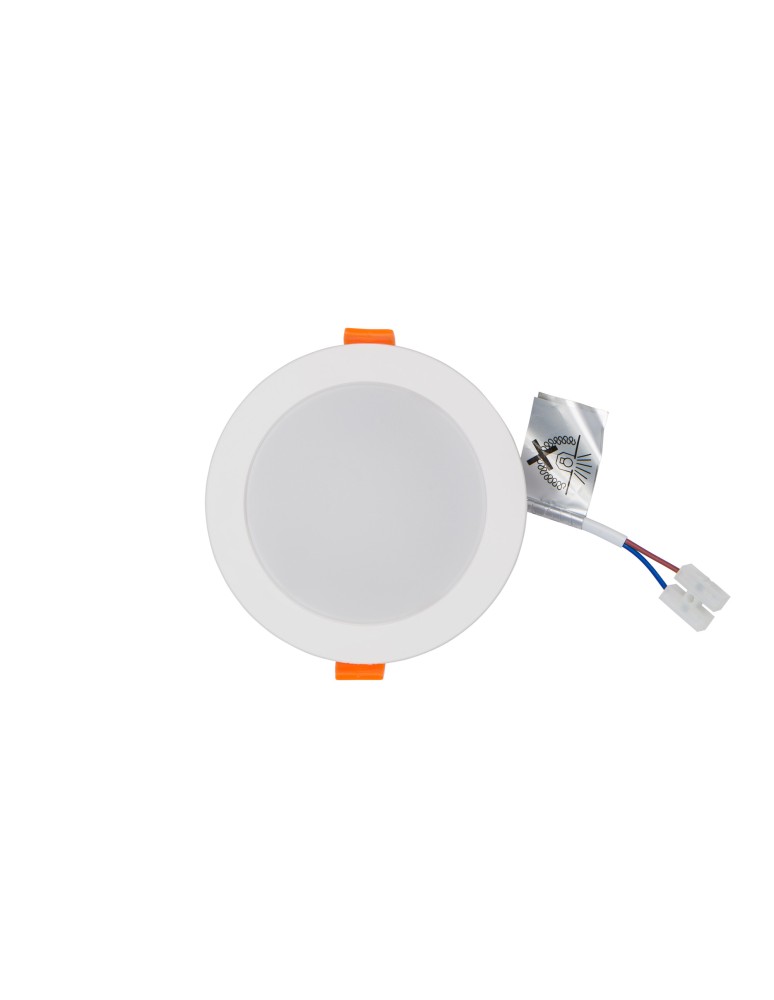 Flush-mounted downlight fixtures - Nowodvorski CL KOS LED 8W Commercial Lighting Spot LED lamp Flush mount Max wattage 8W LED IP44 White 8782 - product kolory-swiatla.pl 3