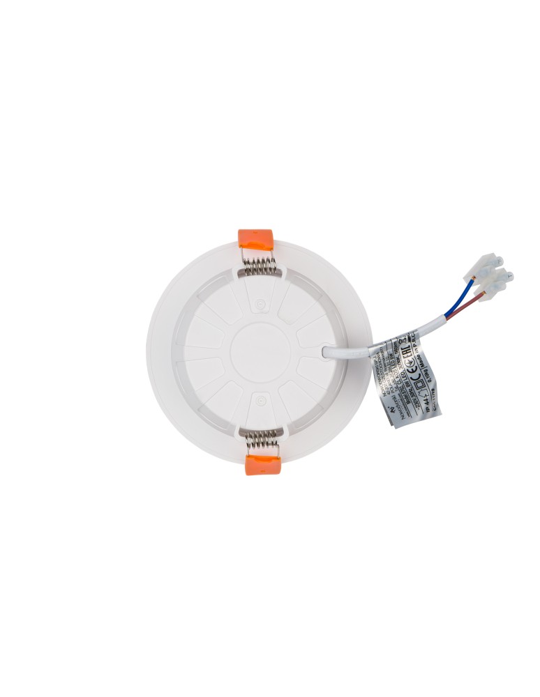 Flush-mounted downlight fixtures - Nowodvorski CL KOS LED 8W Commercial Lighting Spot LED lamp Flush mount Max wattage 8W LED IP44 White 8782 - product kolory-swiatla.pl 4