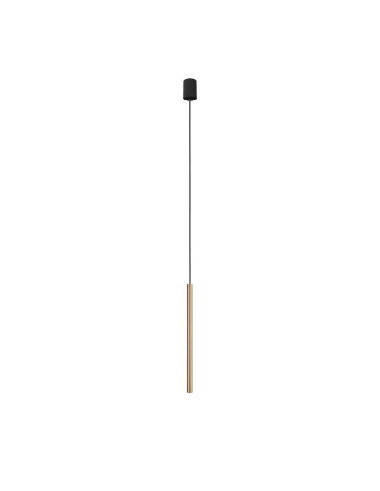 Icicle pendant lamps - Nowodvorski LASER 490 Suspended Ceiling Max power 10W only LED G9 Brass 8798 - product kolory-swiatla.pl 1