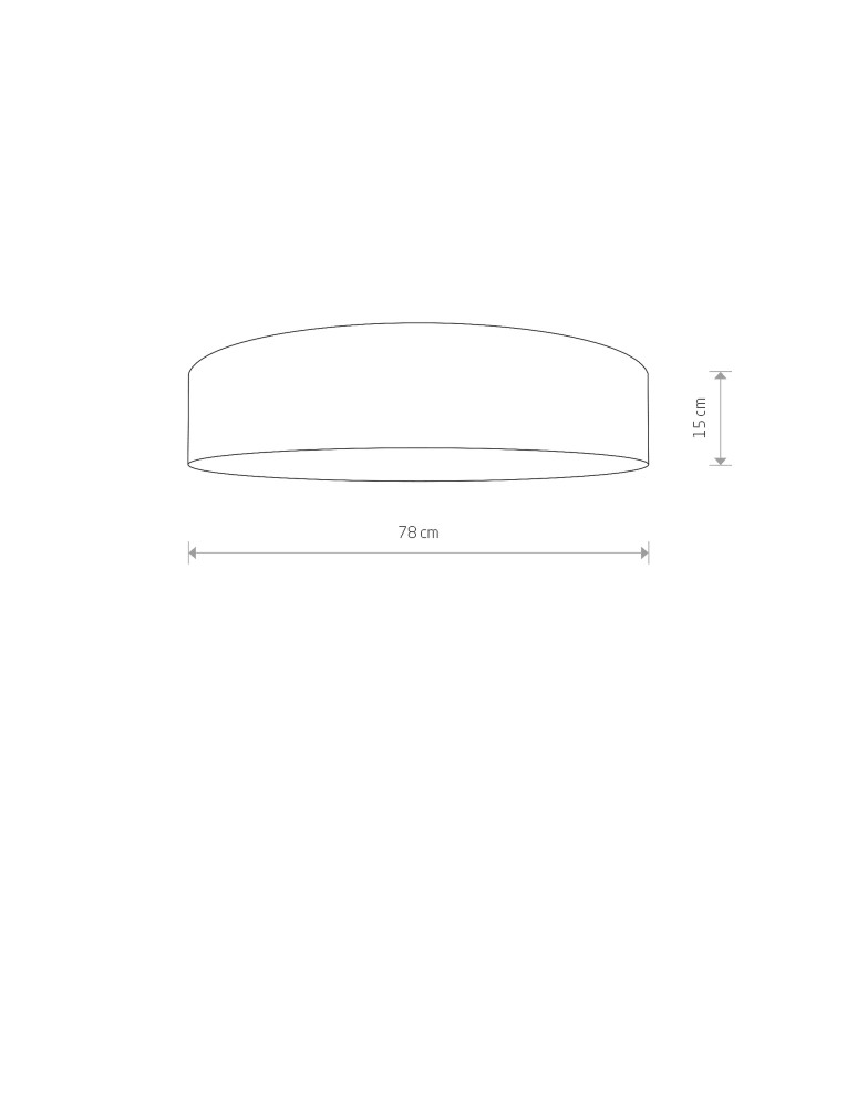 Ceiling lamps with lampshade - Nowodvorski TURDA Ceiling Plafond Max power 7x25W only LED E27 Gold 8802 - product kolory-swiatla.pl 2