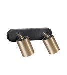 Spotlight ceiling lamps - Nowodvorski EYE SPOT Reflector/Spot Max power 2x10W only LED GU10 Black 8817 - product 1