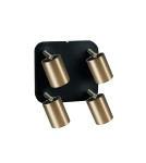 Spotlight ceiling lamps - Nowodvorski EYE SPOT Reflector/Spot Max power 4x10W only LED GU10 Black 8820 - product 1