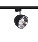 Lamps for 1 phase busbars - Nowodvorski PROFILE VESPA Configurable System PROFILE Luminaire Max wattage 1x75W GU10 ES111 Black 8825 - product 1