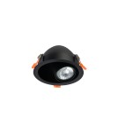 Flush-mounted lamps - pendants - Nowodvorski DOT Spot Concealed Max power 1x35W GU10 Black 8826 - product 1