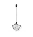 Pendant lamps - Nowodvorski WAVE S Ceiling Pendant Max power 1x60W E27 Black 8858 - product 1