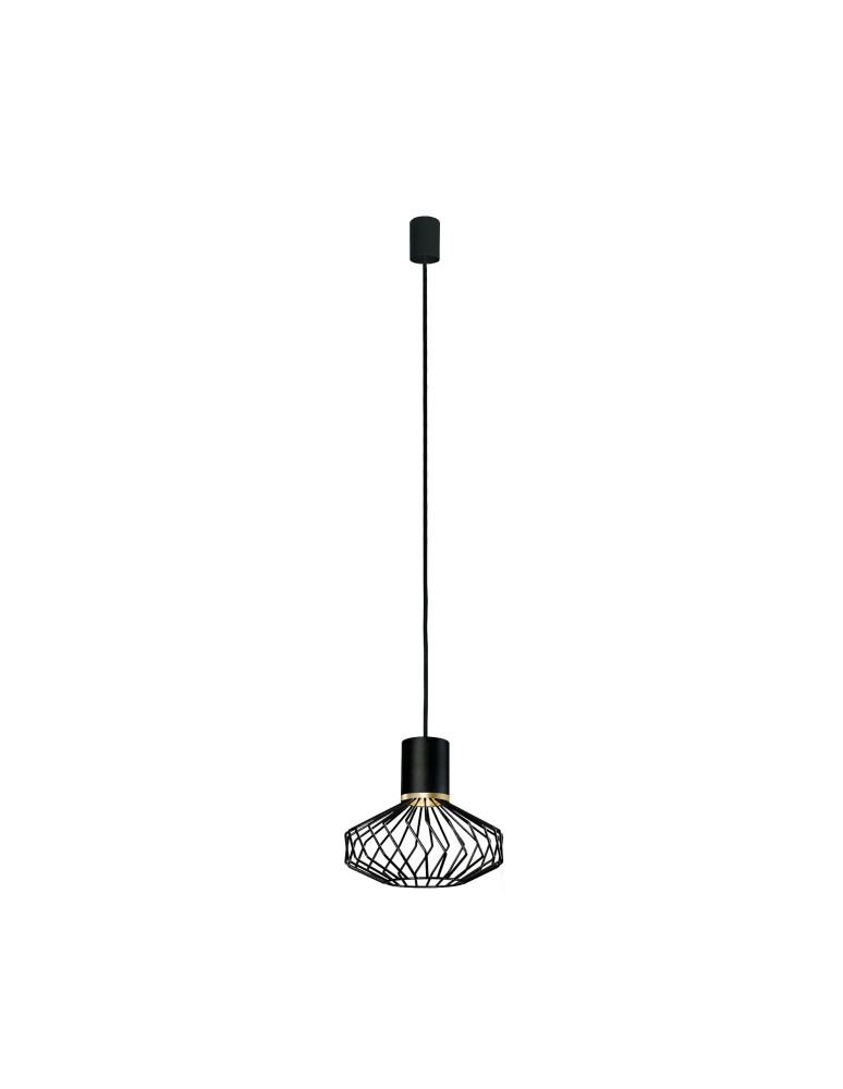 Pendant lamps - Nowodvorski PICO Pendant Ceiling Max power 1x35W GU10 Black 8862 - product kolory-swiatla.pl 1