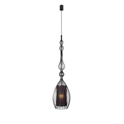 Nowodvorski ABI L Sufitowa Wisząca Max moc 1x40W E27  Czarny 8864