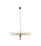 Brass-colored pendant lamps - Nowodvorski UMBRELLA Suspended Ceiling Max power 1x60W E27 Brass 8874 - product 1